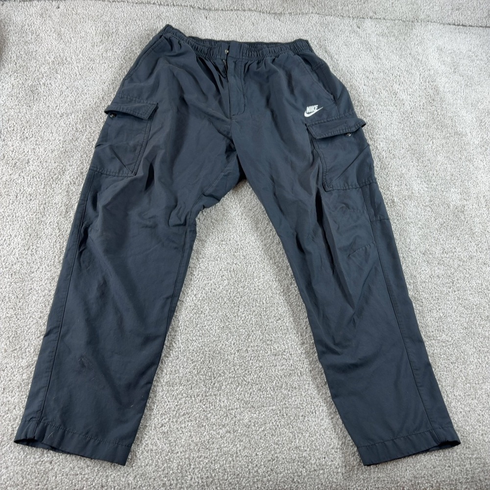 Nike Sportswear Cargo Joggers Mens Sz XL Lightweight Black DD5207-010